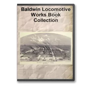 Baldwin Locomotive Works Pennsylvania 3 Book Collection on CD - D207 - Picture 1 of 3