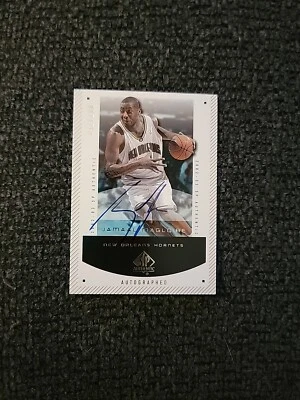 2002-03 SP Authentic Basketball Jamaal Magloire Autograph Gold 41/100 SD0039 - Image 1 of 2