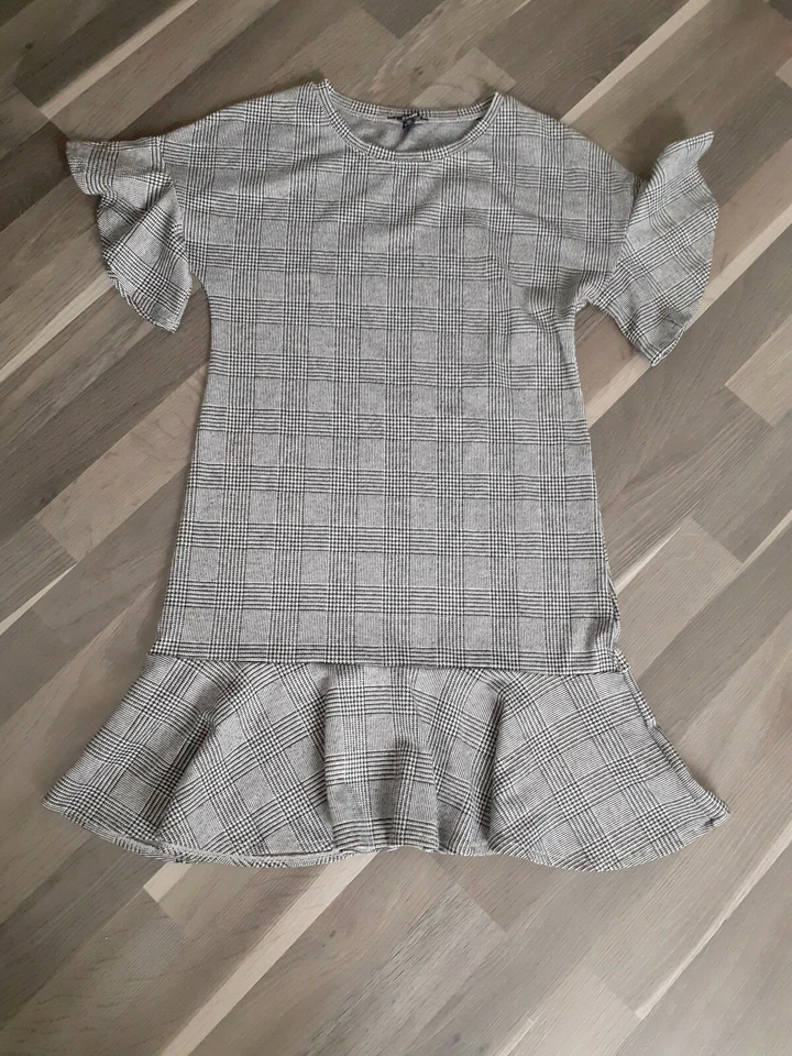 Robe à carreaux grise 10 ans Kiabi - Photo 1/1