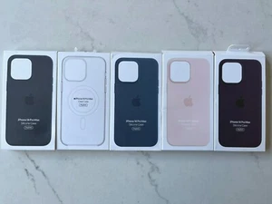 Coque silicone neuve d'origine Apple iPhone 14 PRO MAX (6,7") avec Magsafe - Photo 1 sur 7