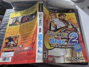 Sony PlayStation 2 PS2 CIB Complete Capcom vs. SNK 2 Water Damaged - Picture 1 of 5