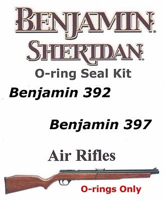 AIRGUNORINGS Benjamin Sheridan 397 392 PA O-ring Seal Kit