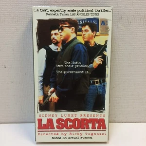 HTF‼ La Scorta VHS 1997 Ricky Tognazzi Italian w/ English Subs •FREE S/H‼ • EUC‼ - Picture 1 of 5