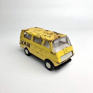1970s Vintage Tonka Yellow School Bus Van