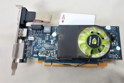 NVIDIA GeForce GT120 PCI-E DVI-I HDMI VGA 1GB DDR2  288-20N45-000AC Tested worki - Image 1 of 4