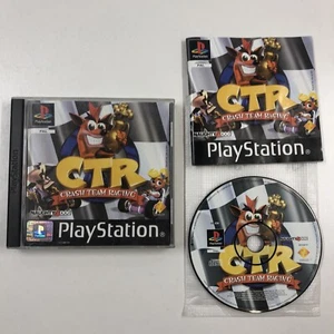 CTr crash team racing bandicoot playstation 1 PS1 TBE CD complet notice - Bild 1 von 7