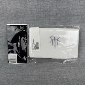 Vintage Adidas T-Mac Armband weiß silber Armband Logo Tracy McGrady 334016 - Bild 1 von 5