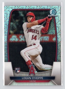 2023 Topps Bowman Chrome - #39 Logan O'Hoppe (RC) - Mojo Refractor - Bild 1 von 2