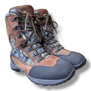 Rocky 4130 800G Thinsulate Waterproof Leather Camo Hunting Boots Mens 8.5 M - Picture 1 of 14