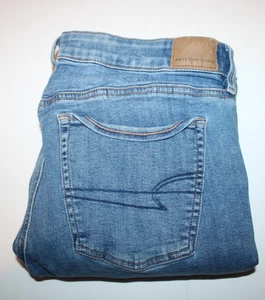American Eagle Blue Jeans Kick Boot Women’s 14 Regular Length - Picture 1 of 9