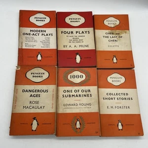 6 PENGUIN Fiction Vintage 1st Edition Paperback Joblot Bundle 30’s,40’s&50´s - Imagen 1 de 24