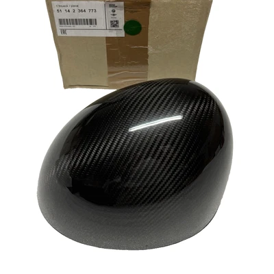 Calotta specchietto retrovisore sinistra originale Mini F56 F55 F60 F54 F57 JCW 51142364773 - Immagine 1 di 4