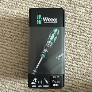 Kit de juego de 7 piezas Wera Kraftform Kompakt KK 25 controlador combinado cargador/bolsa - Imagen 1 de 2