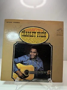 Charley Pride – Country Charley Pride LP RCA LSP-3645 1966 Signed Autograph - Bild 1 von 5