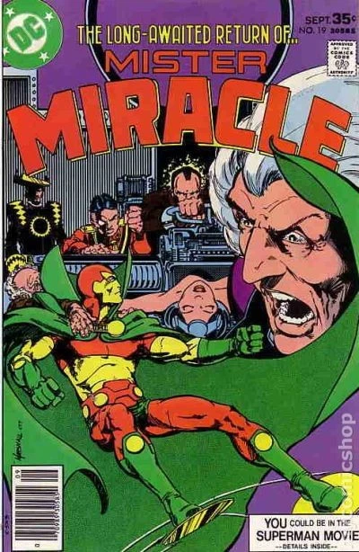 Mister Miracle #19 VG 4.0 1977 Stock Image Low Grade - Image 1 of 1