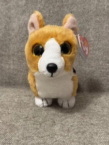 Ty Beanie Babies COLIN the Corgi Dog 6" Plush Toy (2021) - Picture 1 of 11
