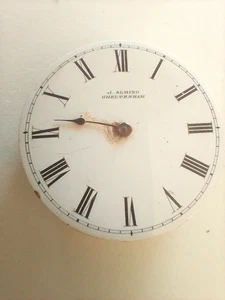 Pocket Watch Movement J Albino Cheltenham 37.4mm diameter spares repair - Picture 1 of 8
