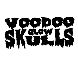 "Nueva calcomanía adhesiva vudú resplandor calaveras blanco o negro punk ska vinilo permanente 4""" - Imagen 1 de 2