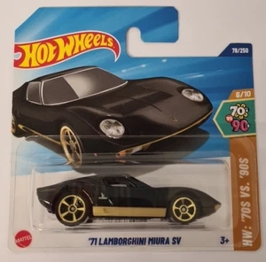 Hot Wheels ´71 Lamborghini Miura SV 78/250-2025 HYX73 HW ´70s VS. ´90s 2025 - Bild 1 von 4