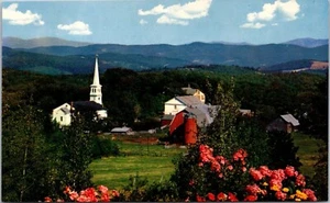 Village of  Peacham Vermont Postcard By Winston Pote Postcard VT707 Unposted - Picture 1 of 2