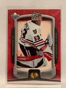 #20 Nikolai Khabibulin Cleveland Indians 2005-06 Upper Deck Rookie Update Hockey