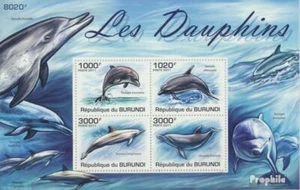 Briefmarken Burundi 2011 Mi Block 161 postfrisch Fische - Bild 1 von 1