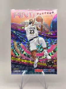 2023-24 Panini NBA Hoops Premium Stock Anti Gravity Disco LeBron James SSP - Picture 1 of 2