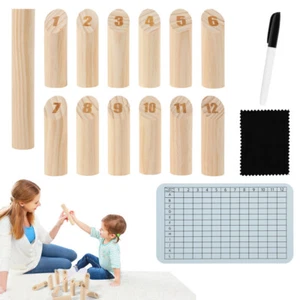 Kubb Outdoor Schweden-Schach Schach Wurfspiel Wikinger Wikingerspiel Playtive - Bild 1 von 7