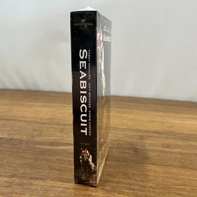 Sealed VHS Seabiscuit VHS Sealed W/ Watermarks Gradable Toby McGuire - Imagem 1 de 4