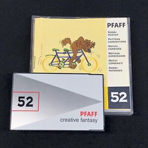 Pfaff Creative Combinations Embroidery Designs Card #52 for 7570 2140 2160 2170