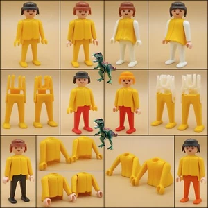 Figurine classique Playmobil jaune-poupée ancienne-homme-femme-corps - Bild 1 von 14