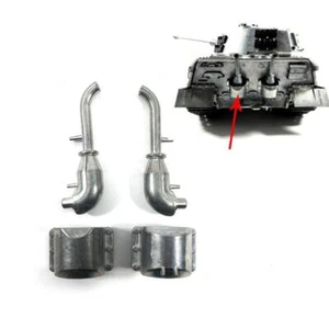 MATO Metal Rear Exhaust MT259 Accessory for 1/16 German King Tiger RC Tank 1228 - Picture 1 of 1