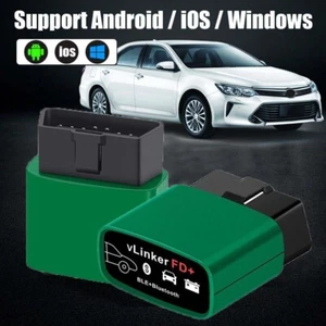 Vgate vLinker FD+ BT4.0 OBD2 Adapter BLE Scanner FORScan for iOS Android Windows - Imagen 1 de 14