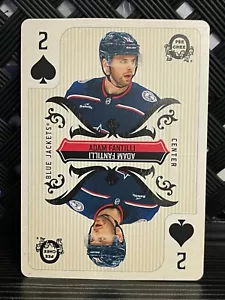 2024-25 O-Pee-Chee Hockey - 2-Spades Adam Fantilli - Playing Card - Picture 1 of 2