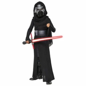Kids Star Wars Kylo Ren Cosplay Costume Outfits Ben Solo Halloween Full Set New - Picture 1 of 14