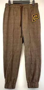 POLO Ralph Lauren Women’s Wool Blend Tweed Brown Plaid Jogger Size XS (2751) - Picture 1 of 19
