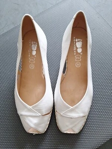 Keilabsatz Sandale / Pumps (Leder) Gr 38 ♡ NEU - Bild 1 von 5