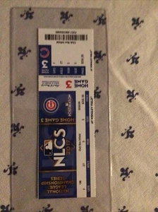 Kiki Hernández 2017 Postseason 3 Homerun Ticket In Game 3 - Picture 1 of 2