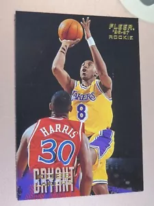 1996-97 Fleer Kobe Bryant 203 Rookie Card Los Angeles Lakers HoF Basketball Card - Picture 1 of 3