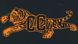 Colorado College * *MEGA SELTEN* * Vintage 1938 Tigers Fußball Zeitplan Aufkleber Aufkleber - Bild 1 von 2
