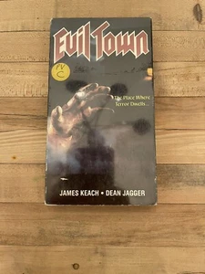 EVIL TOWN VHS 1987 Trans World Entertainment Keach Horror RAR Kult Klassiker - Bild 1 von 6