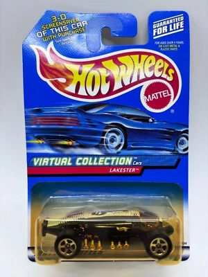 Литой автомобиль Hot Wheels 2000 Virtual Collection Lakester No168, запечатанный - Изображение 1 из 3