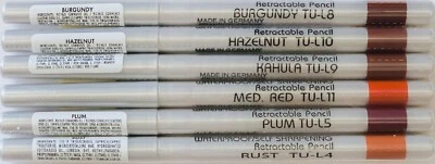 BRANDON Lip Liners 2 Pcs-Choose Hazelnut, Kahlua, Plum, Burg, Rust, Red, Taupe - Image 1 of 2