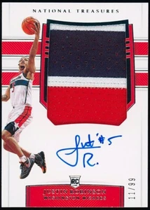  2019-20 Panini National Treasures #148 Justin Robinson JSY AU RC /99 RPA Rookie - Bild 1 von 2