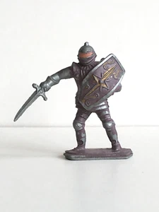 1 x LONE STAR. 1960's MEDIEVAL FOOT KNIGHT. 1/32 SCALE SOLDIER. HARVEY SERIES. - Picture 1 of 3