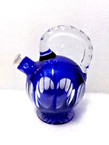 Alte Likörkaraffe mit Kristallgriff von Saint Louis - Bild 1 von 8