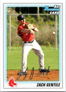 2010 Bowman #BP62 Zach Gentile Prospects - Picture 1 of 2