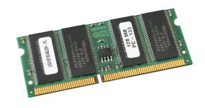 Unigen 128MB PC-133 133MHz Non-ECC Unbuffered 144-Pin 3.3V SDRAM SO-DIMM Memory