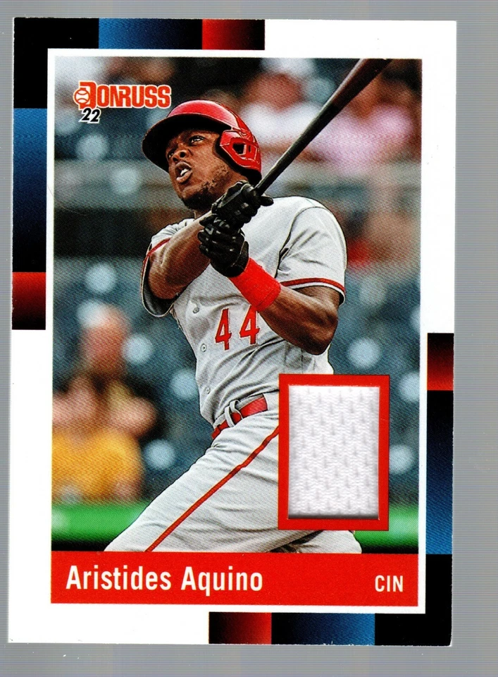 2022 Donruss Retro '88 Materials #R88M-AA Aristides Aquino - Image 1 of 1