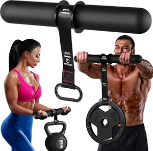Forearm Strengthener & Forearm Exerciser, Wrist Roller with Thicker Handle, Fore - Picture 1 of 5